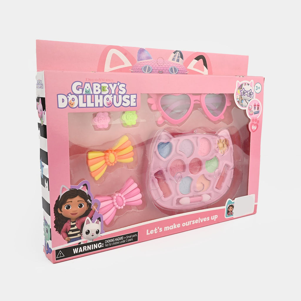 Dollhouse With Makeup Playset – Let’s Make Ourselves Up