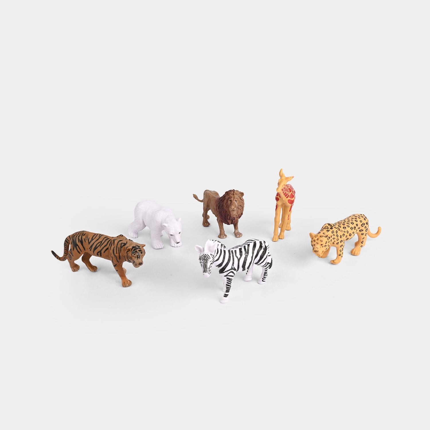 Wild Animals Collectible Figurine Set