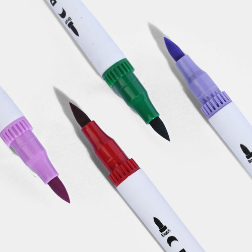 48 Colours Double-Head Coloured Pen Set