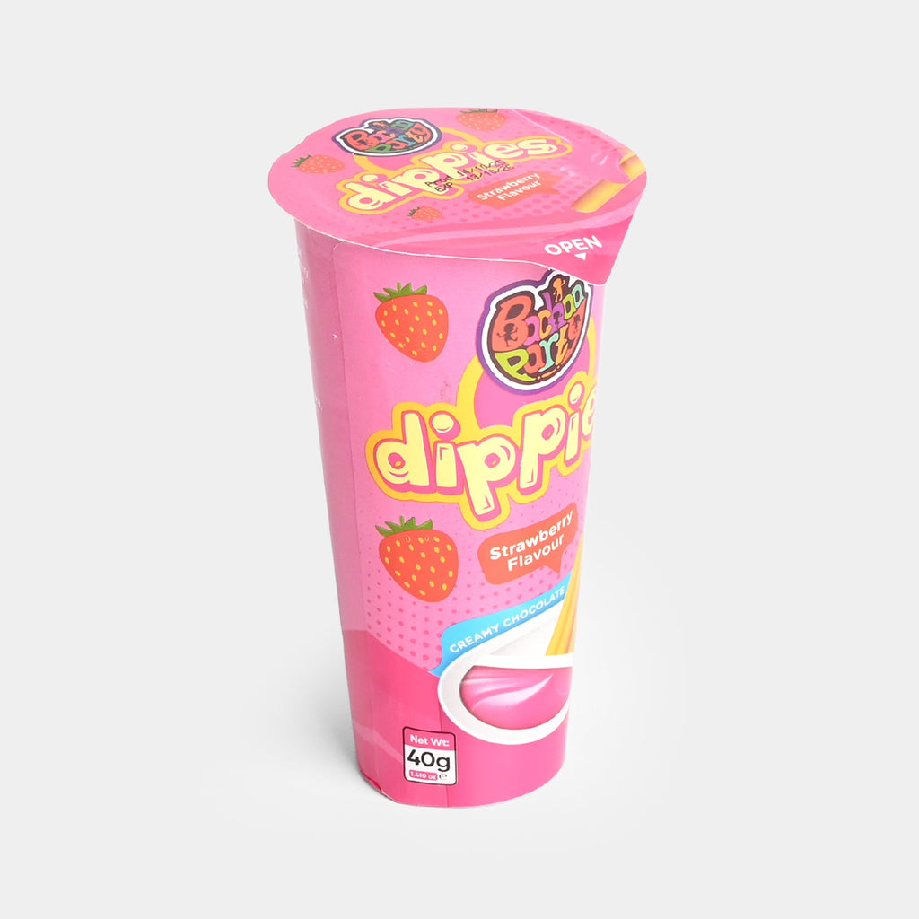 Dippies Biscuits with Dipsticks Strawberry