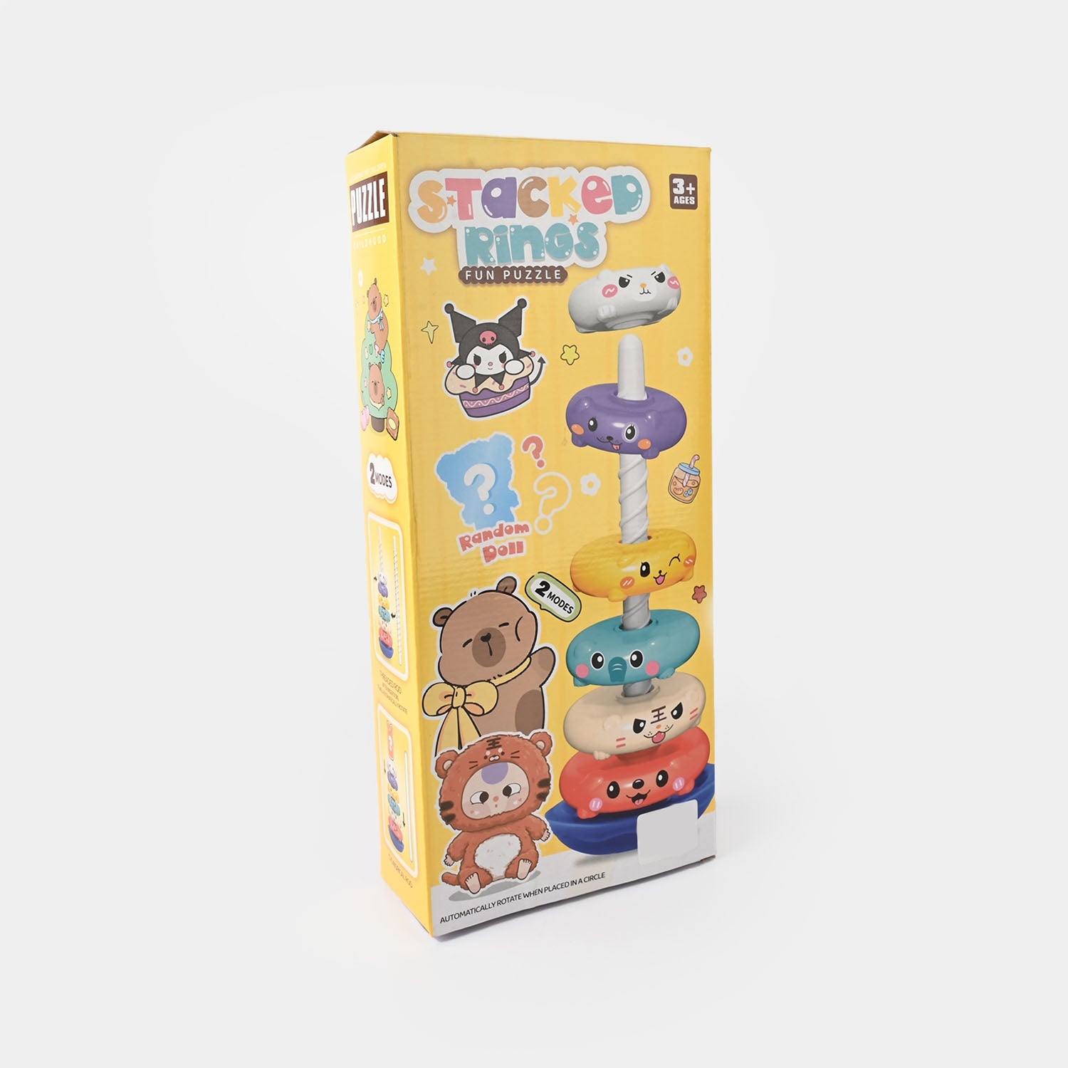 Stacked Rings Fun Puzzle Toy