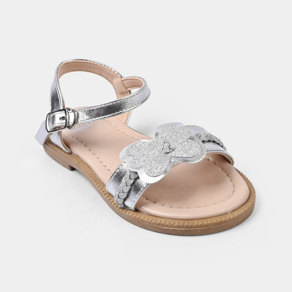 Girls Sandal 456-97-SILVER