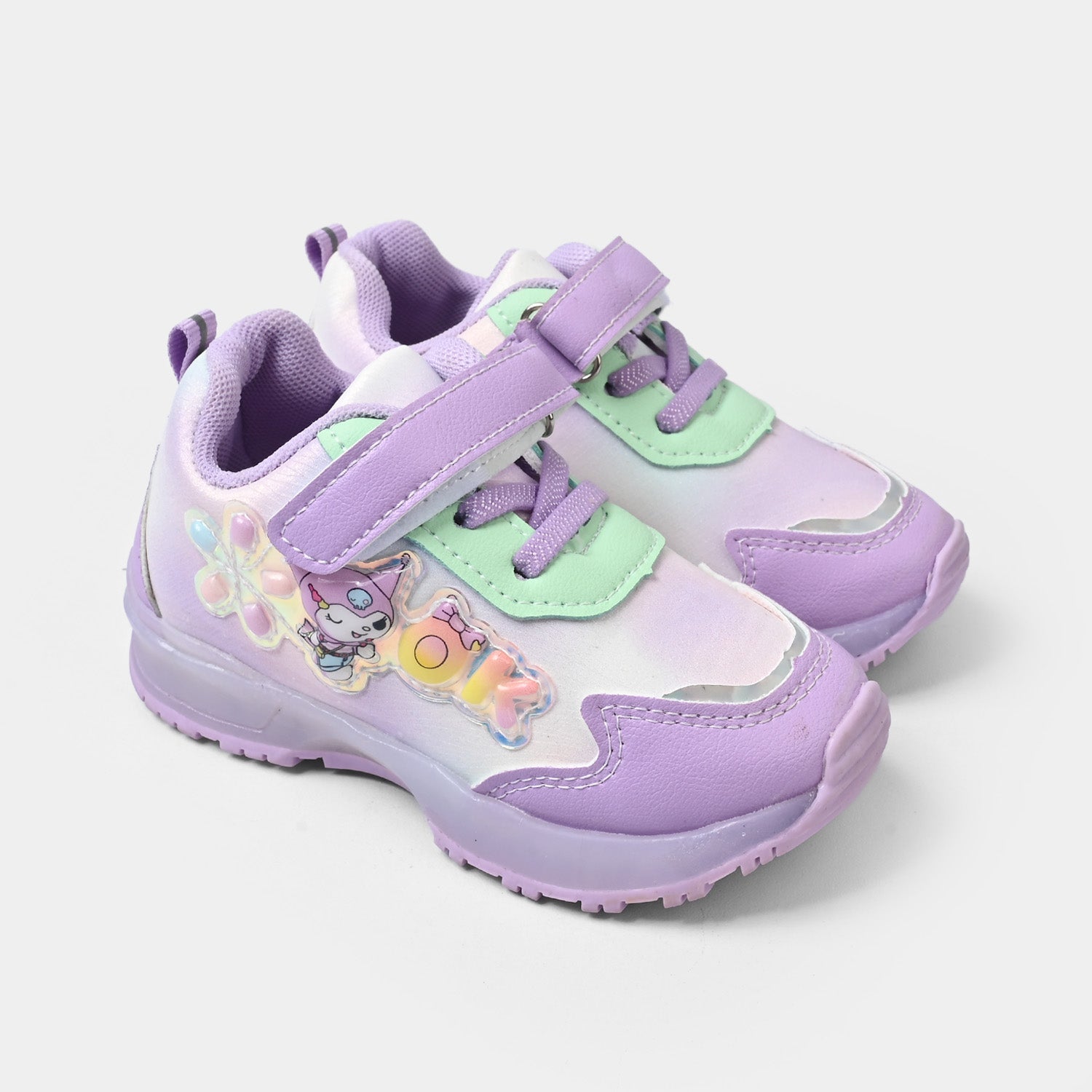 Girls Joggers 2417-Purple