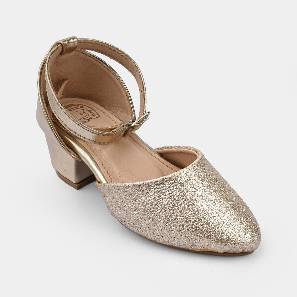 Girls Pumps Heels 456-83-GOLDEN