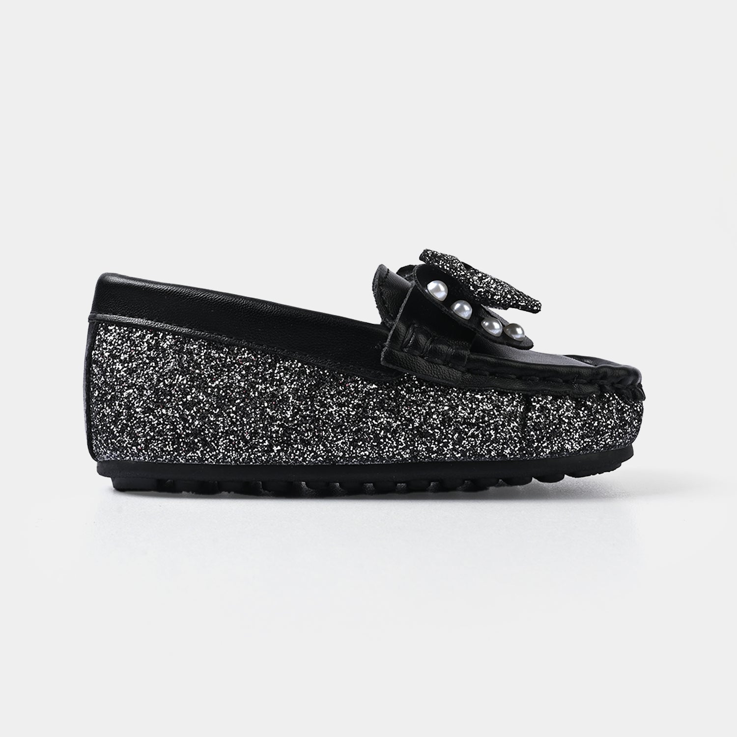 Girls Loafer PY-02-BLACK
