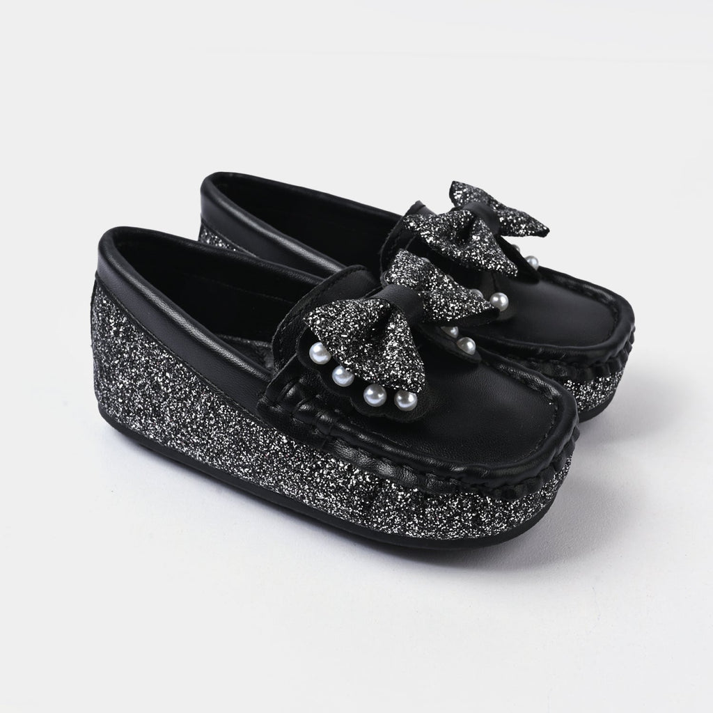 Girls Loafer PY-02-BLACK
