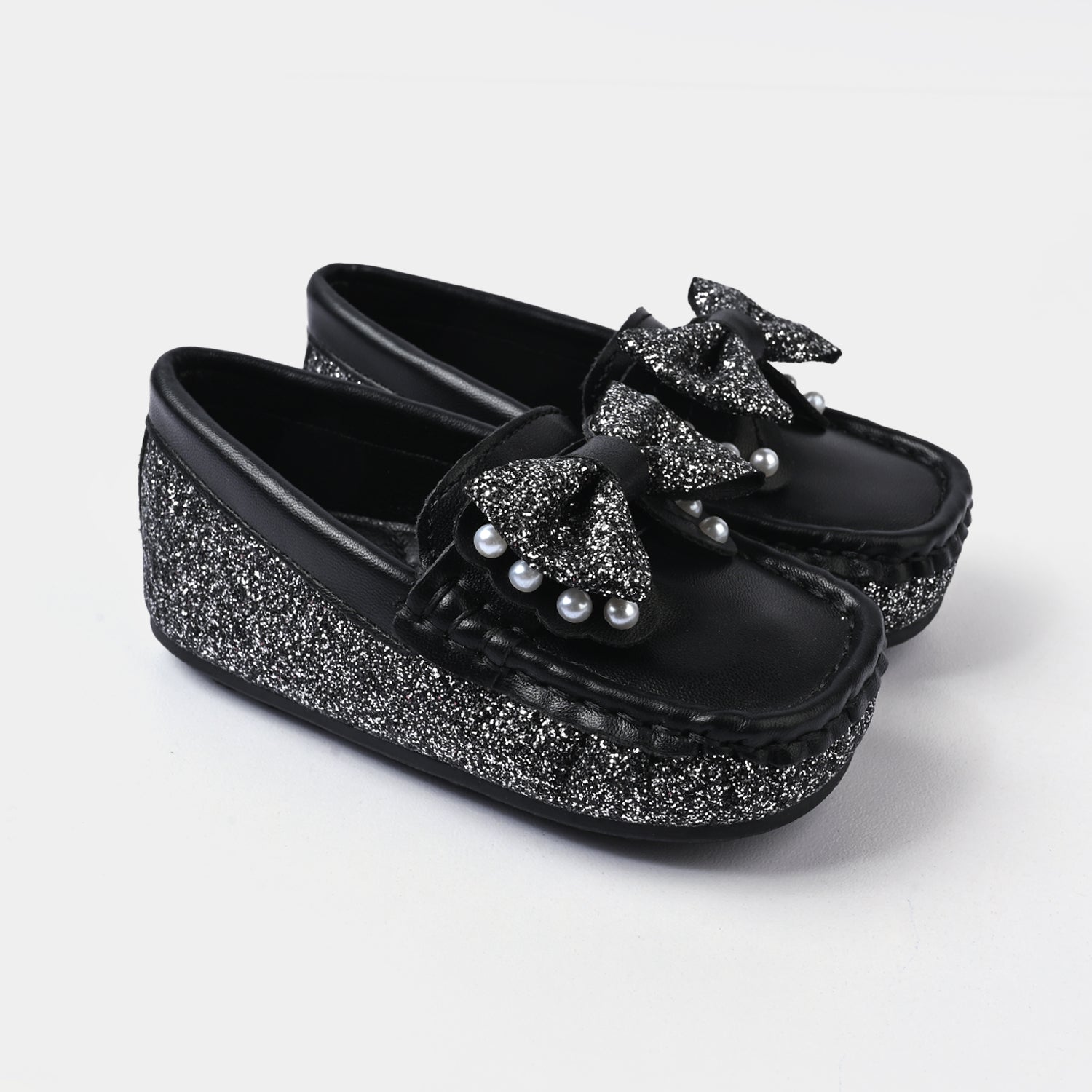 Girls Loafer PY-02-BLACK