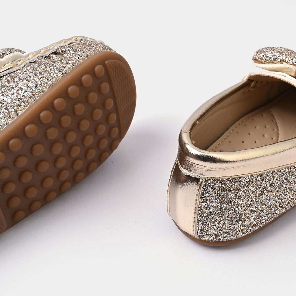 Girls Loafer PY-02-GOLDEN