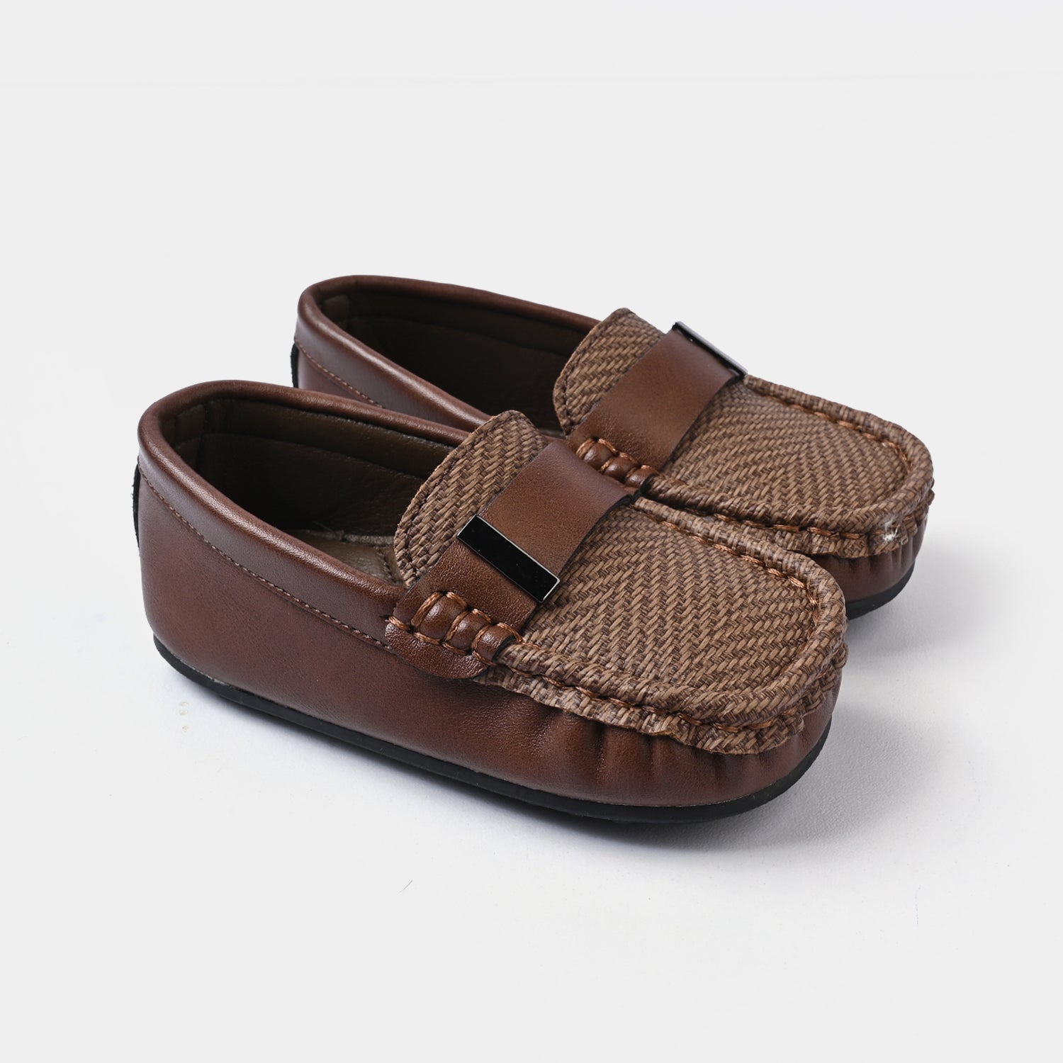 Boys Loafer H502-L20-BROWN