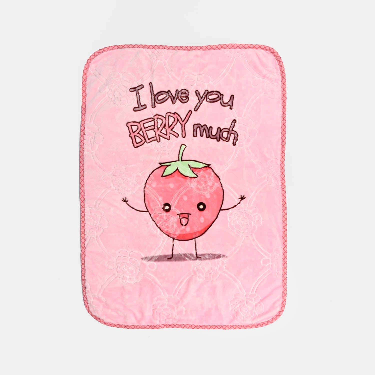 Baby Blanket Embossed Design | 80x110