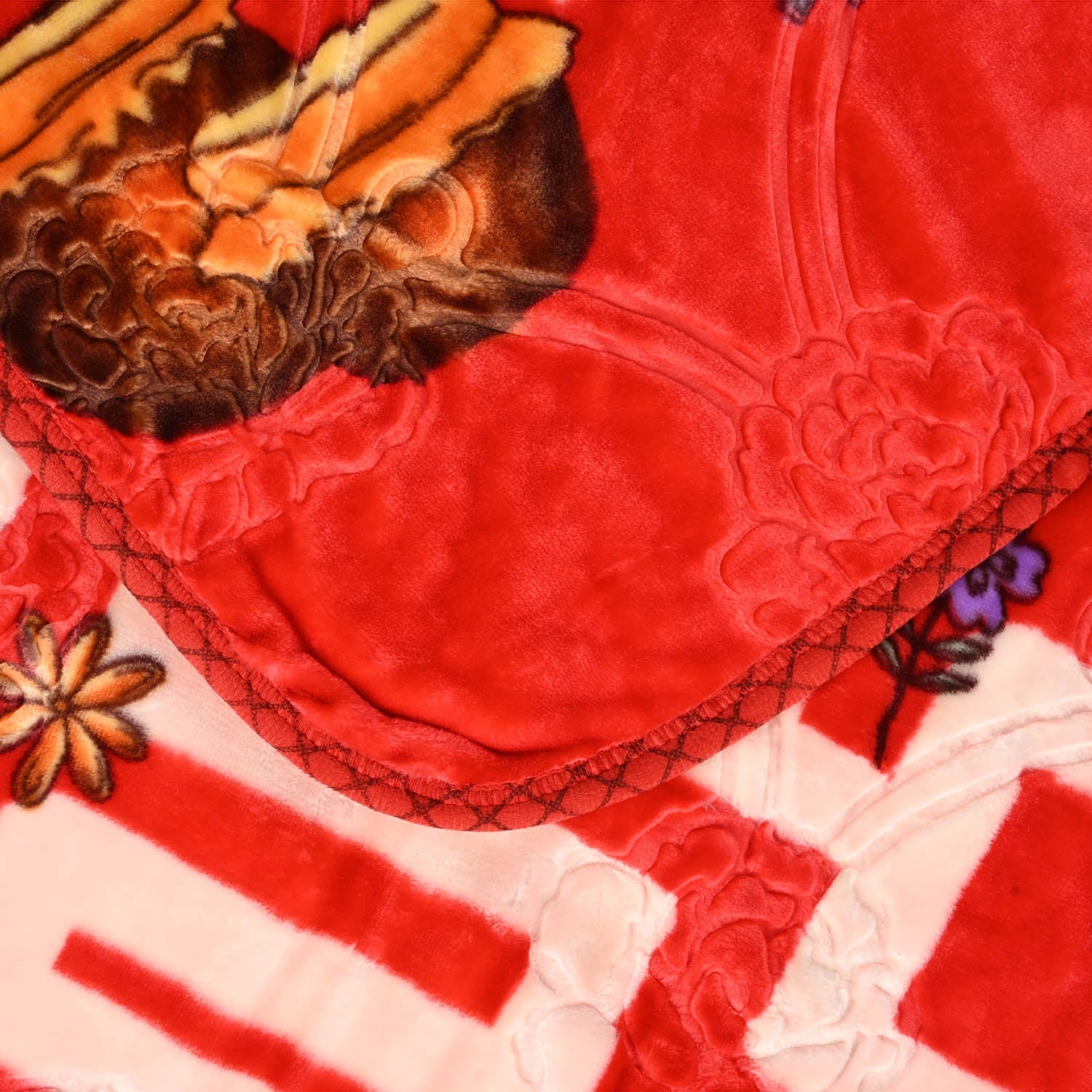 Baby Blanket Embossed Design | 80x110