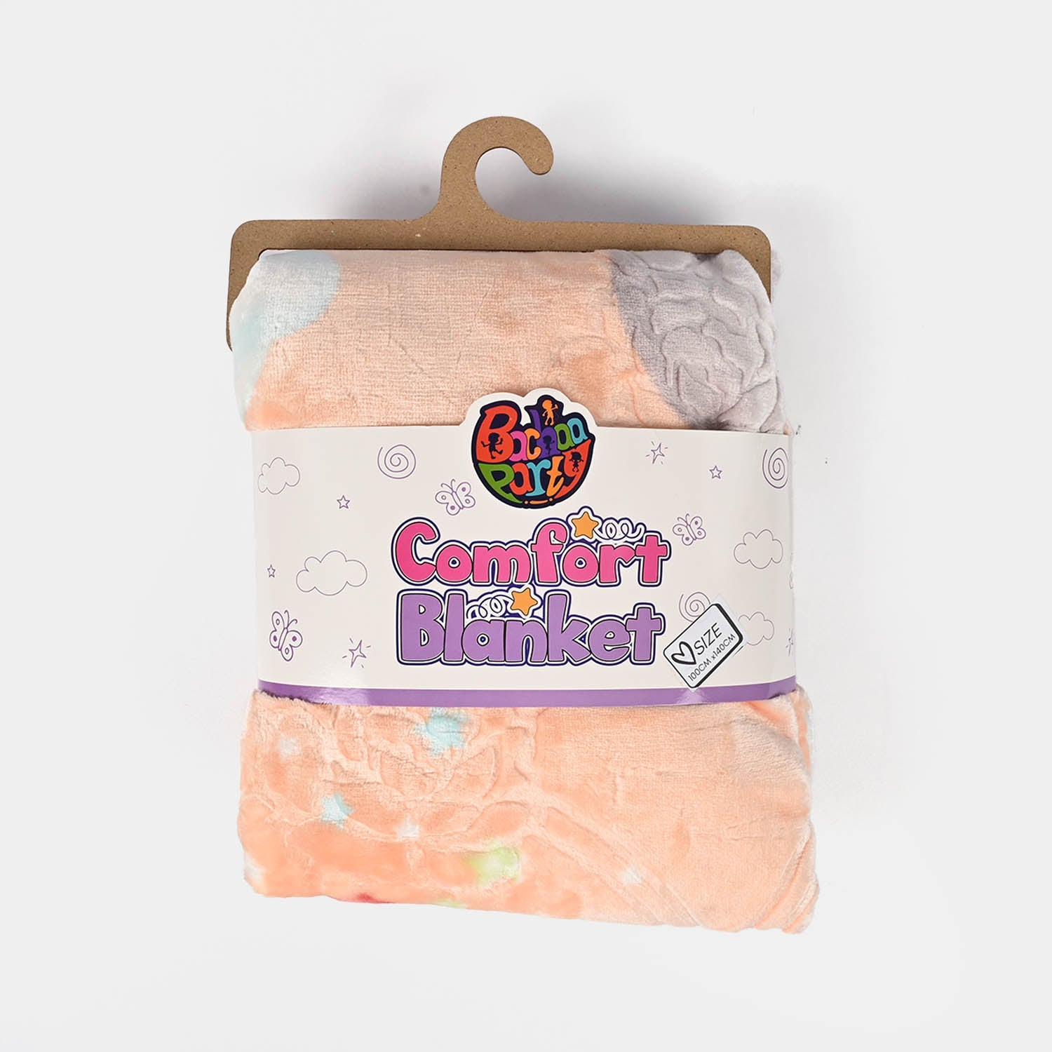 Baby Blanket Embossed Design | 100x130