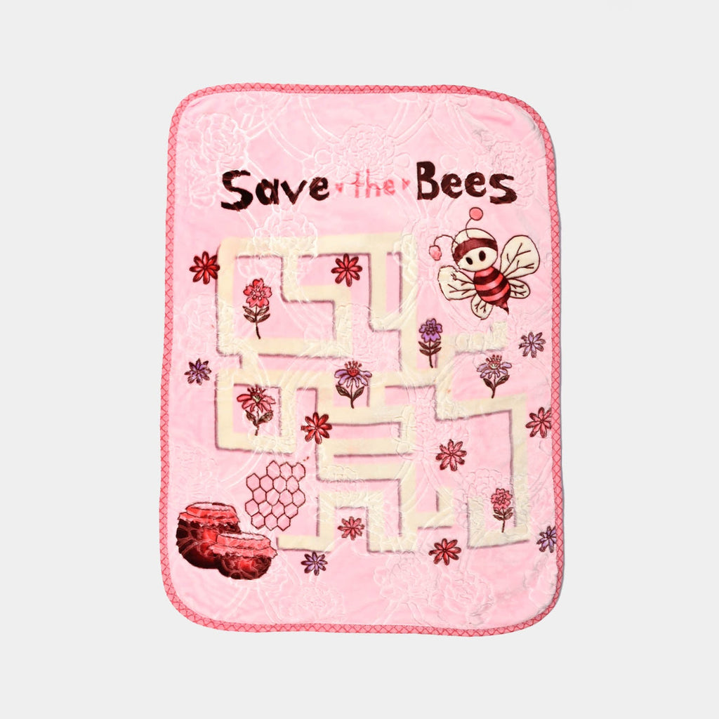 Baby Blanket Embossed Design | 80x110