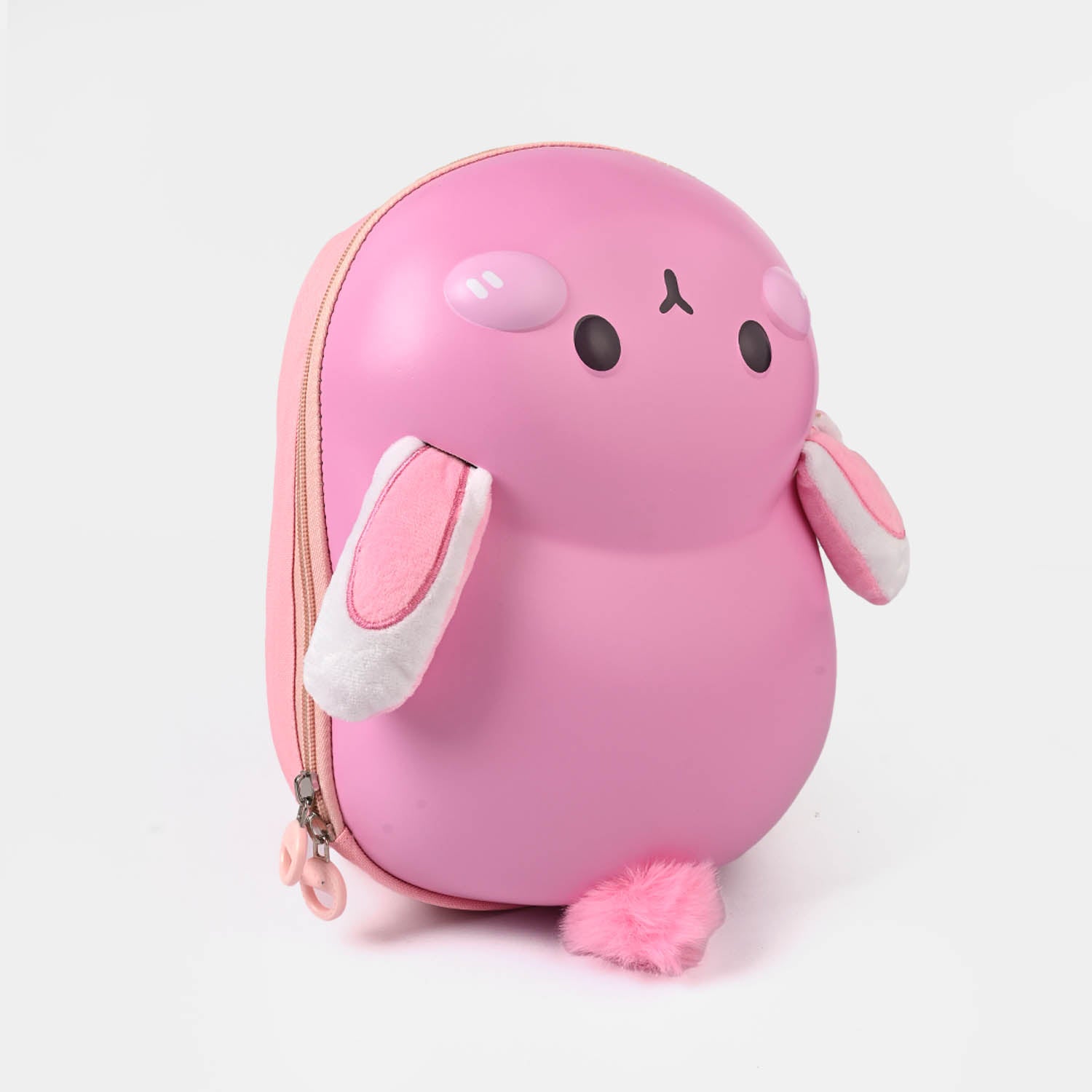 Cute Pink Character Hard Shell Backpack