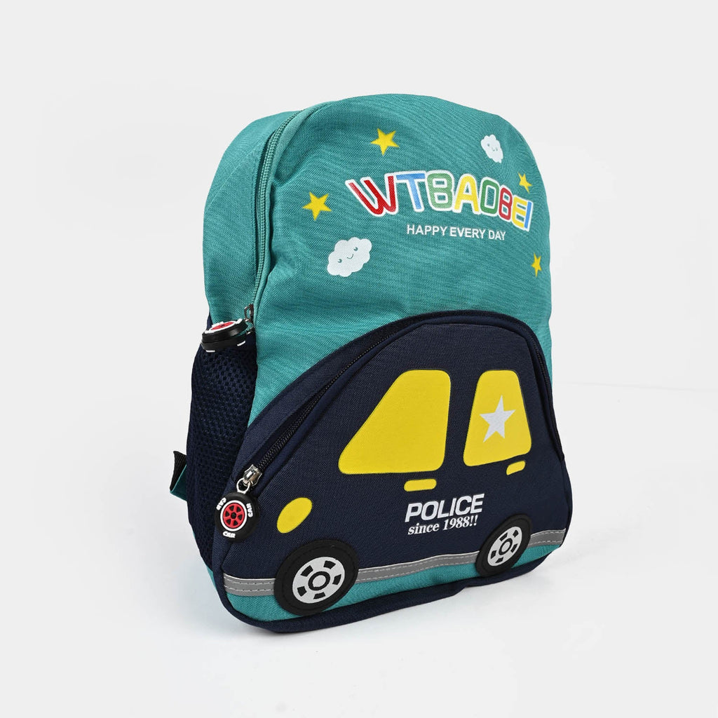 Kids Police Car Backpack