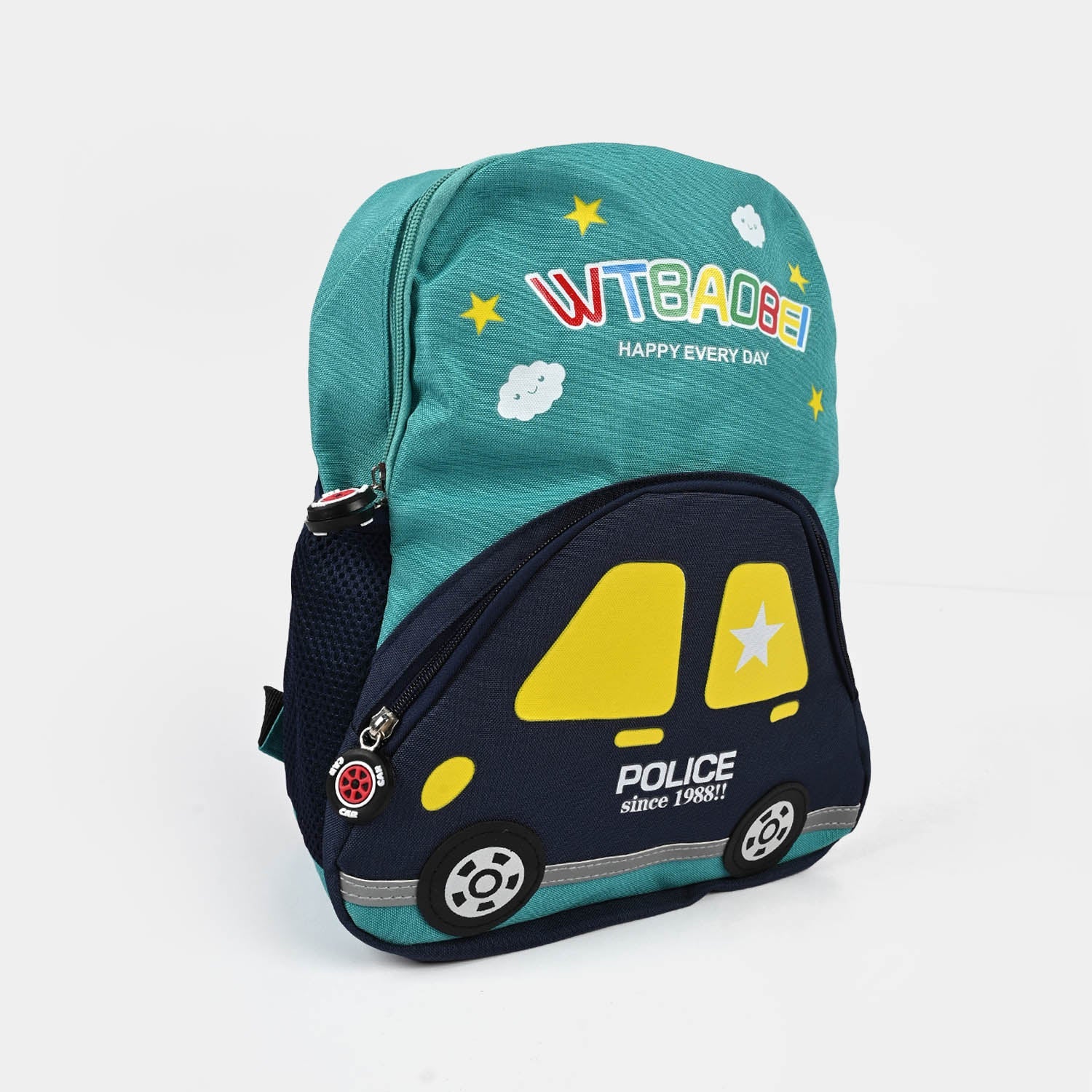 Kids Police Car Backpack