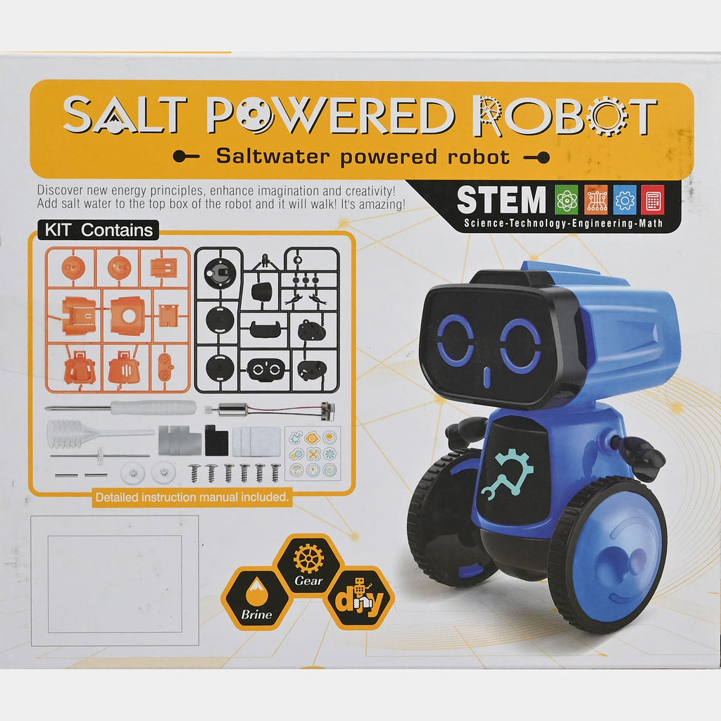 Salt Powered Robot – STEM Educational Science Kit (Age 5+)