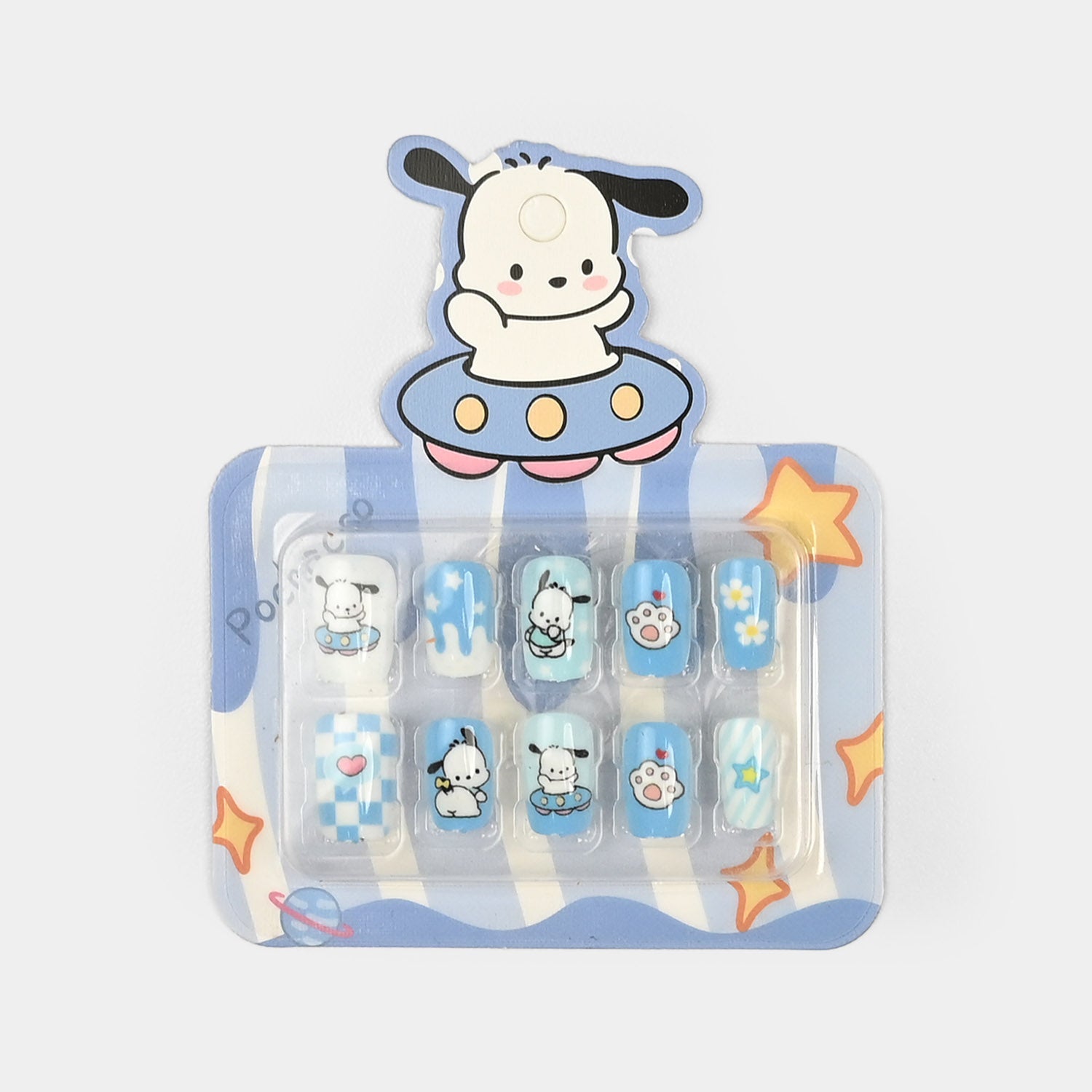Kids Press-On Nail Art Set