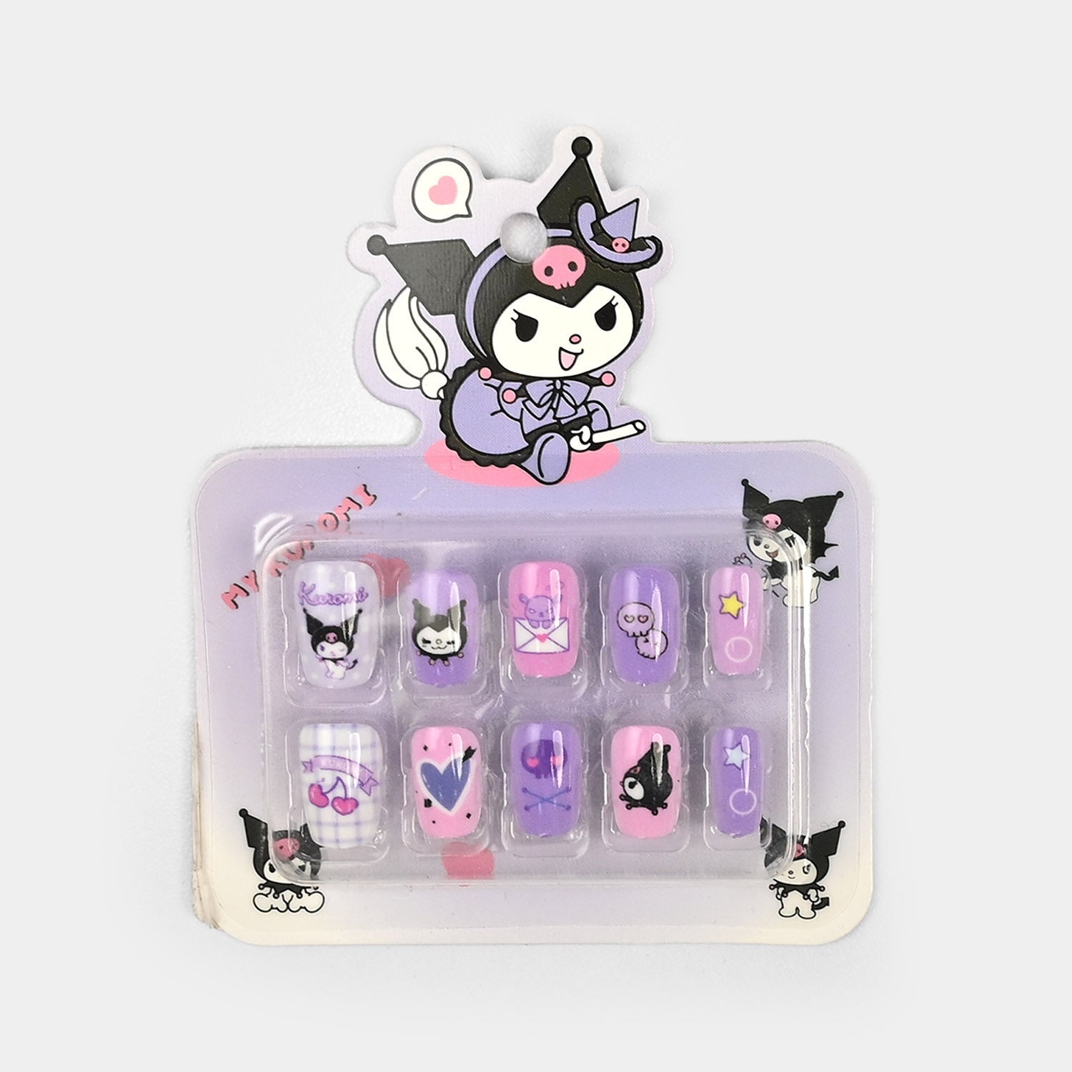 Kids Press-On Nail Art Set