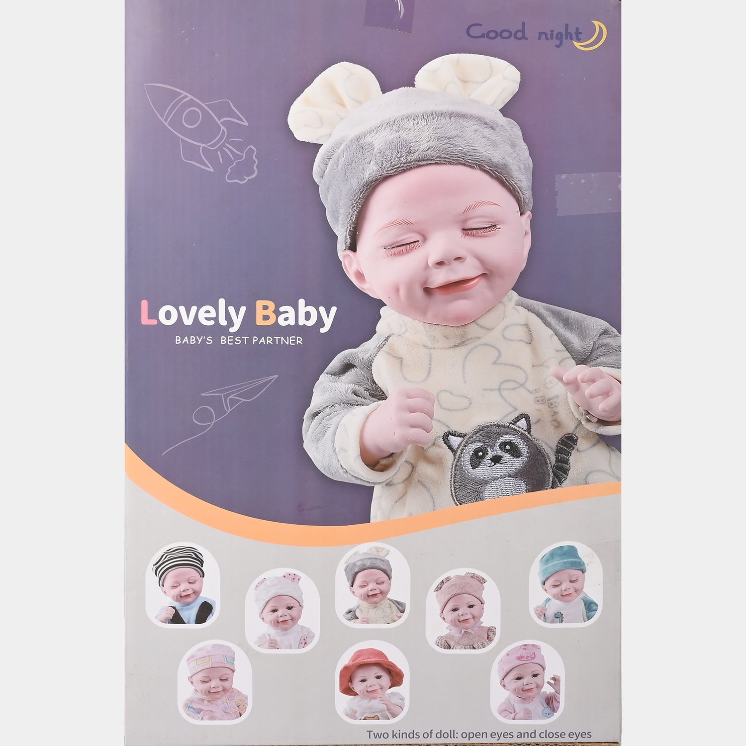 Lovely Baby Doll with Feeding Bottle