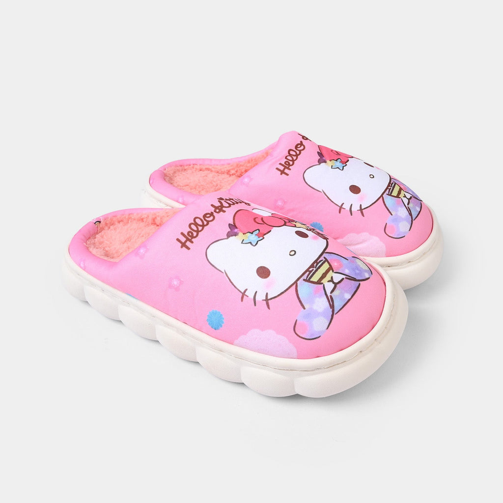 Girls Slipper Fur HH-003 - Pink