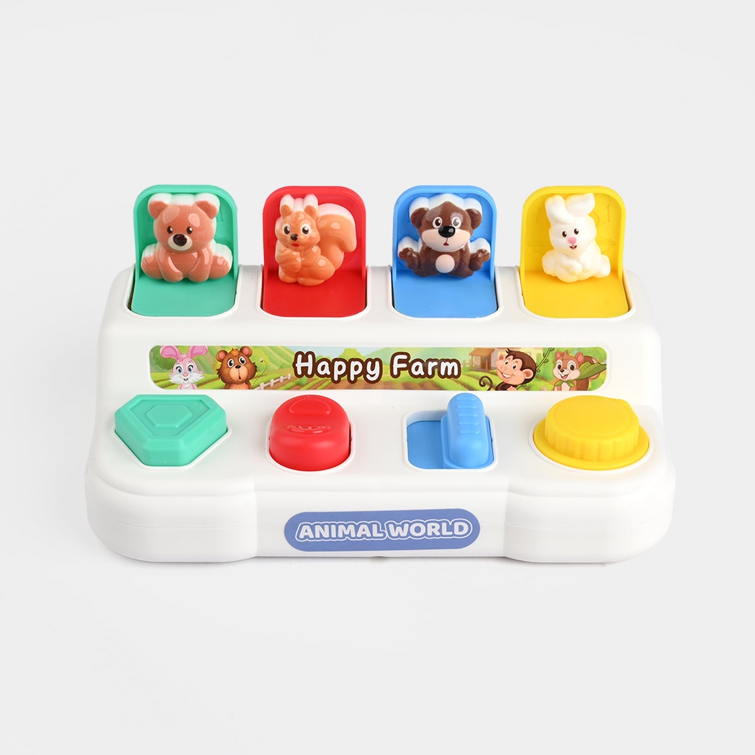 Cute Pet Pop-Up Toy  Interactve Learning Toy for Toddlers (18m+)