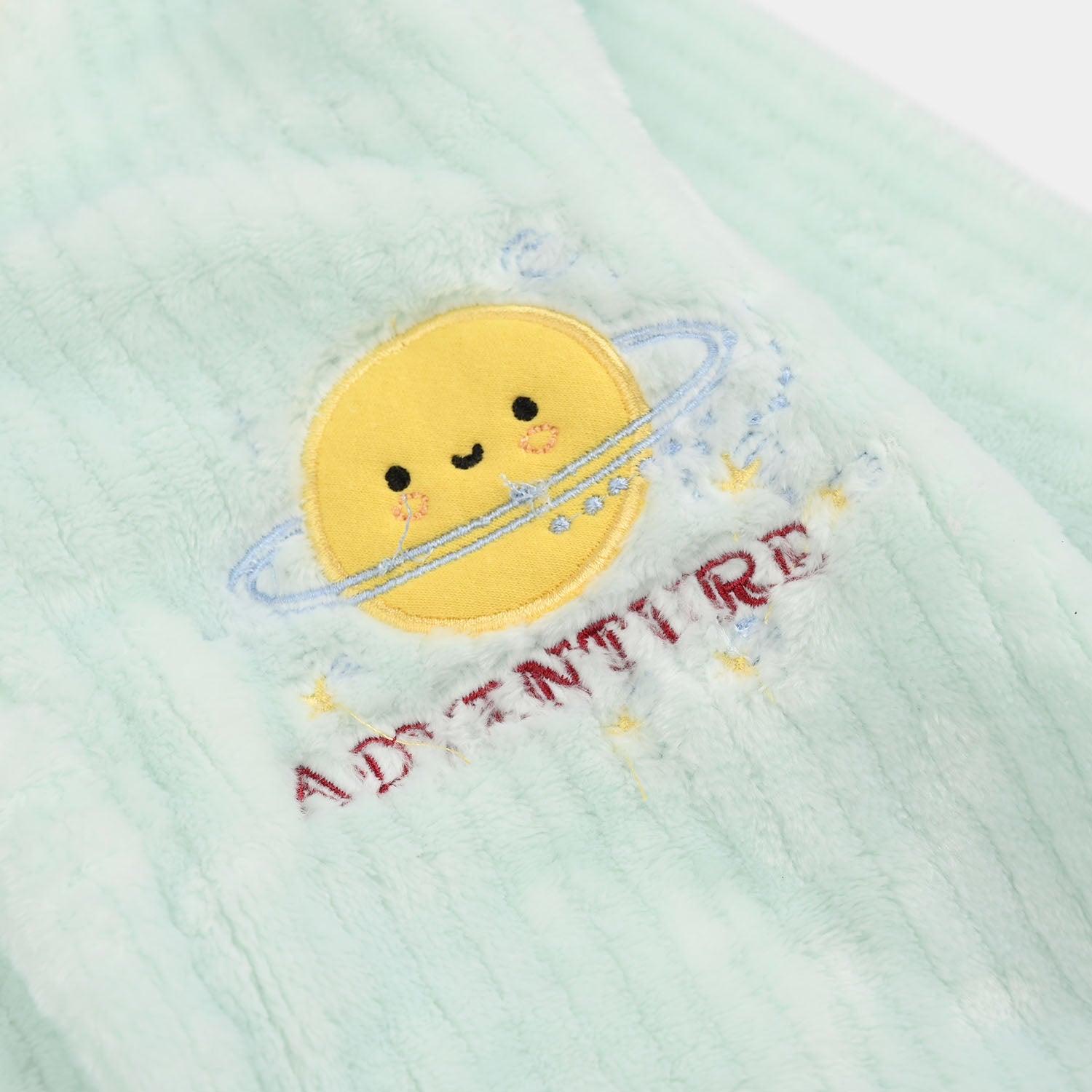 Infant Unisex Faux fur Romper-Green