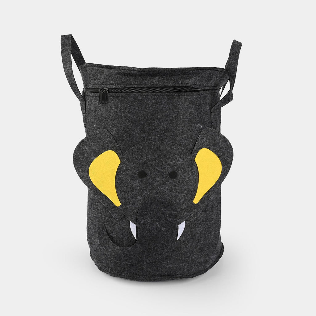 Kids Storage Basket with Zipper Lid – Multipurpose Organizer