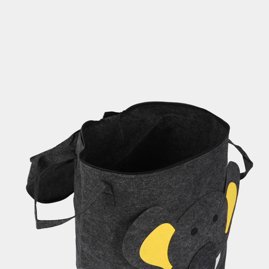 Kids Storage Basket with Zipper Lid – Multipurpose Organizer