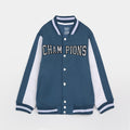 Boys Fleece Knitted Bomber Champion