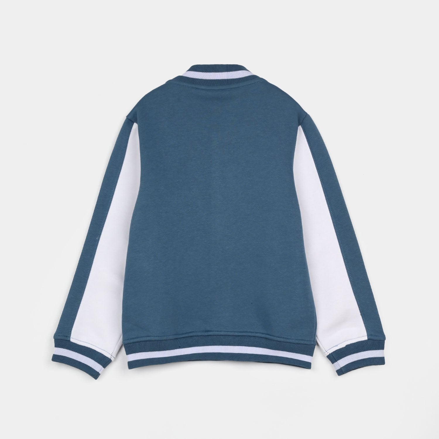 Boys Fleece Knitted Bomber Champion