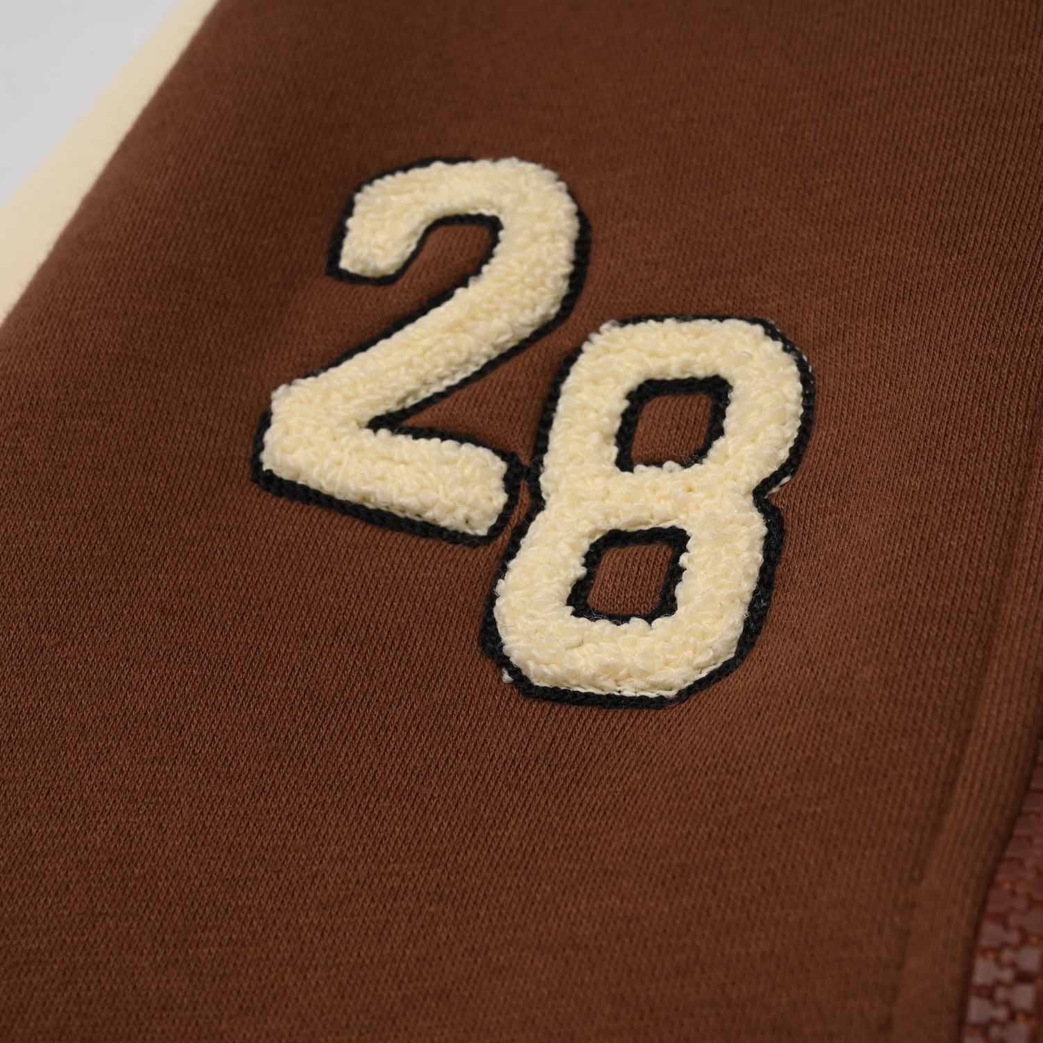 Boys Fleece Knitted Bomber Academy Team