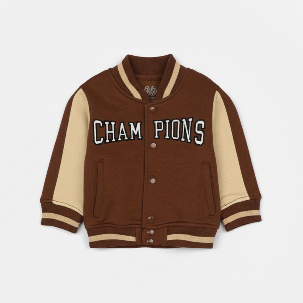 Infant Boys Fleece Knitted Bomber Champion