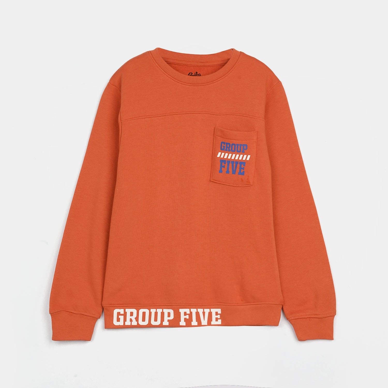 Boys Jersey/Terry 2 Piece Suit Group Five-Orange