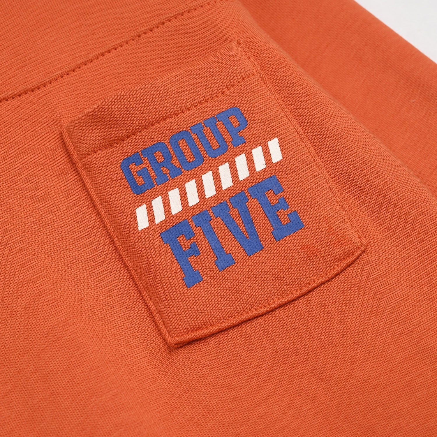 Boys Jersey/Terry 2 Piece Suit Group Five-Orange