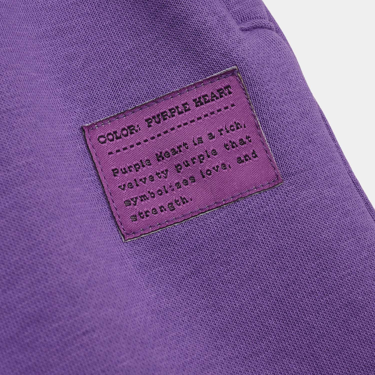 Girls Fleece Culotte Basic-Purple