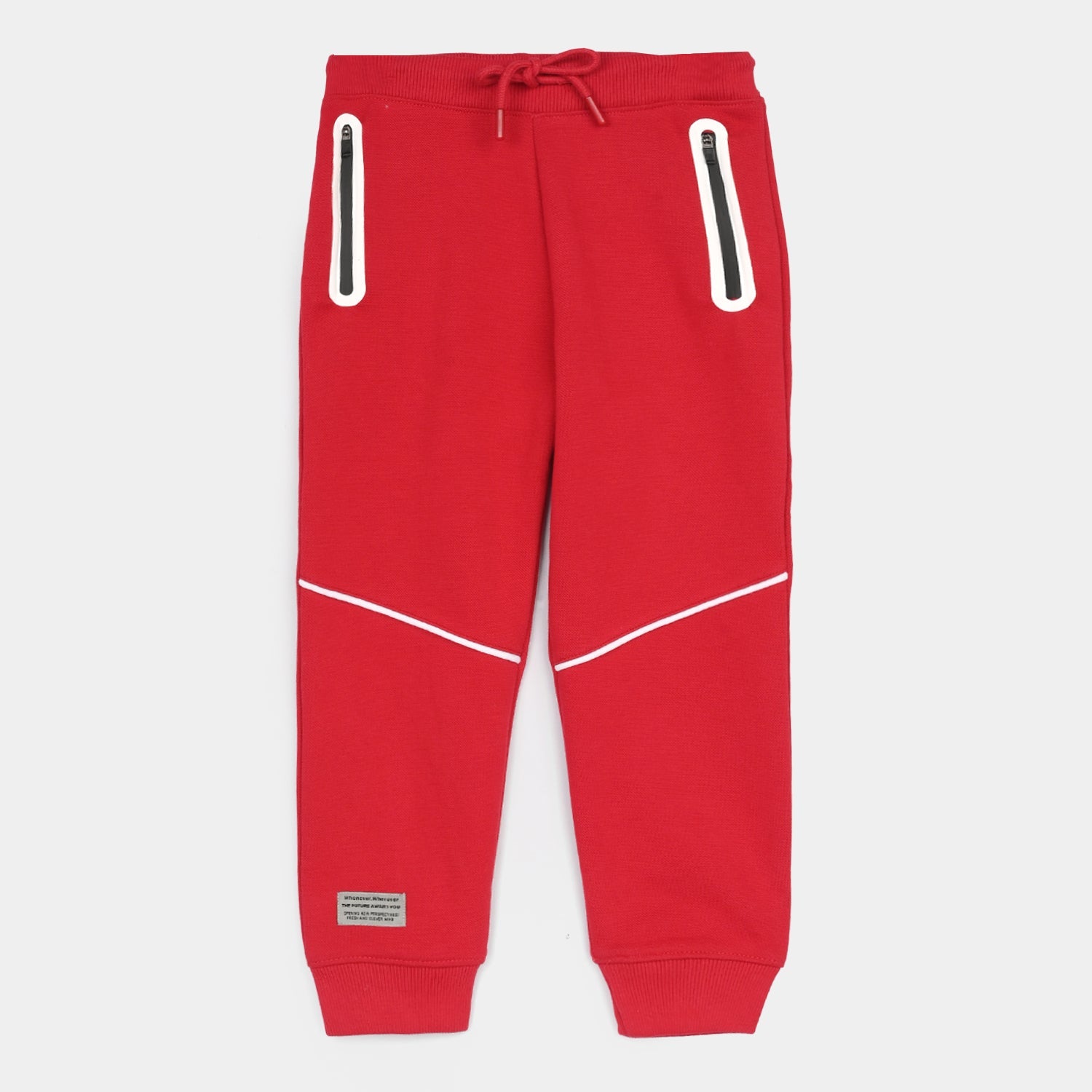 Boys Cotton Interlock Pajama The Future-C.Red