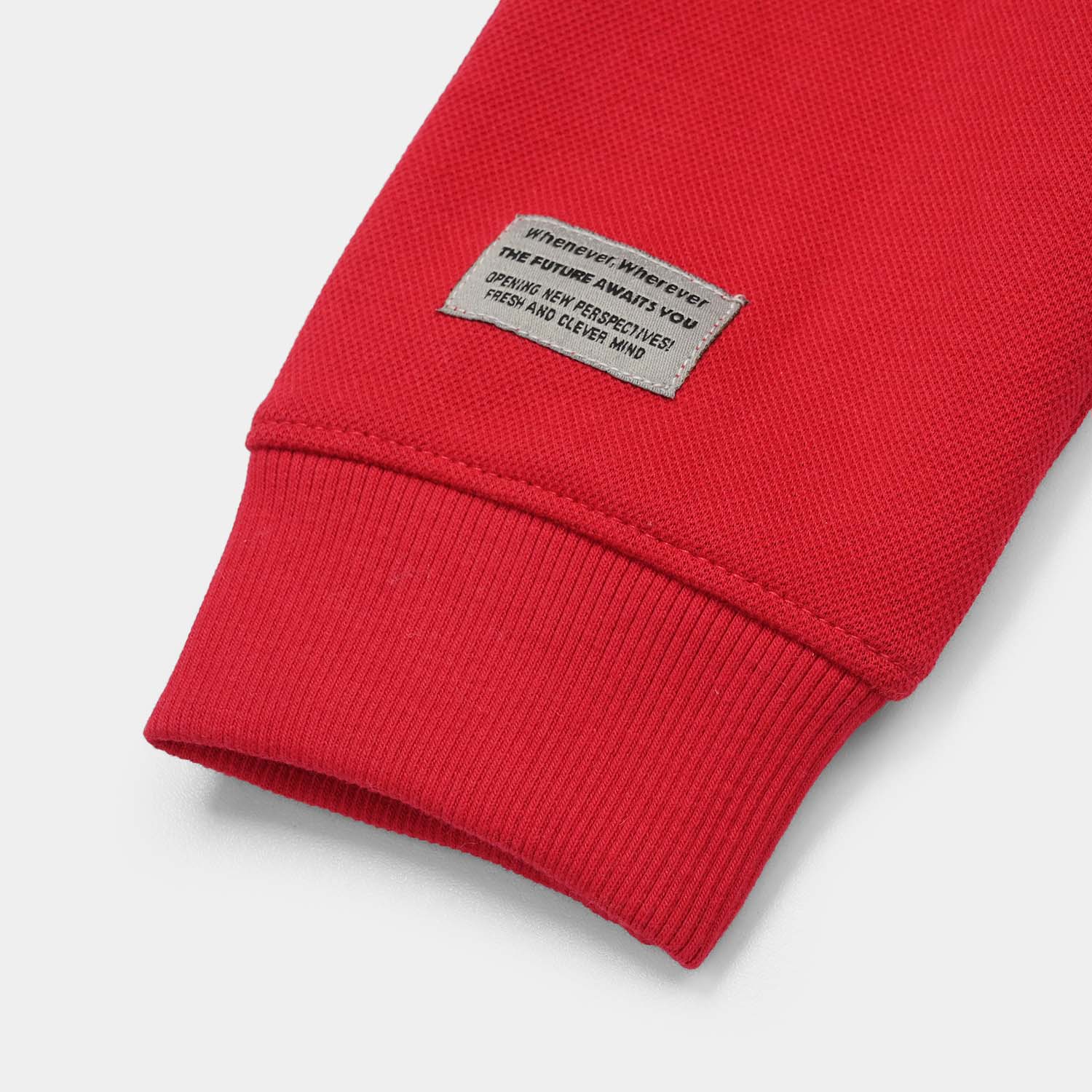 Boys Cotton Interlock Pajama The Future-C.Red