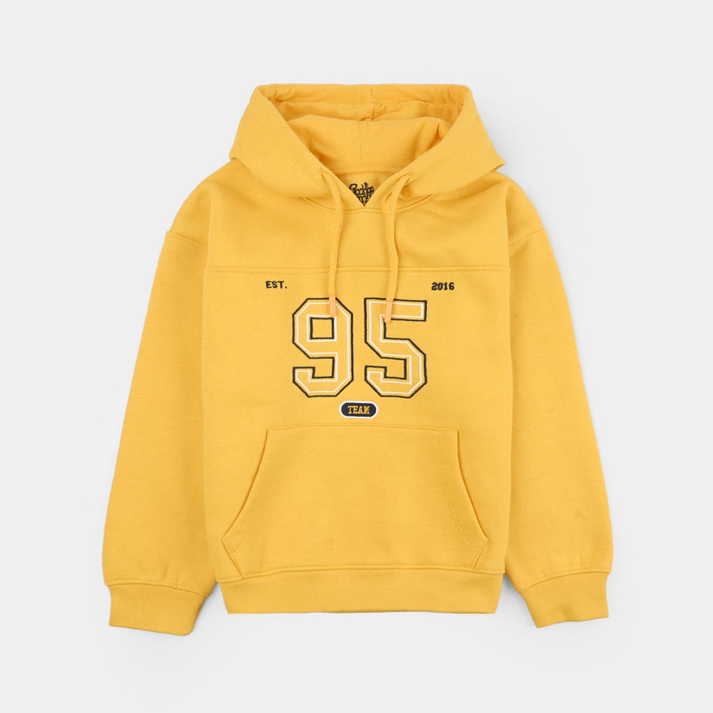 Boys Fleece 2 Piece Suit NO.95-Yellow