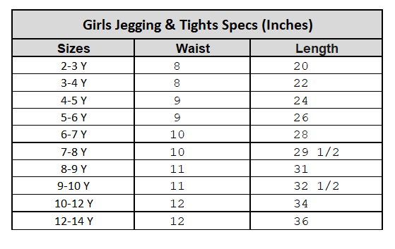 Girls Jersey/Terry Tights-White