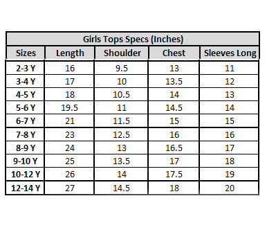 Girls Cotton Casual Top Sunshine-Yellow