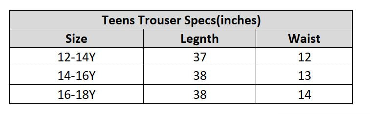 Teens Girls Cotton Knitted CO-Ord Set-BROWN