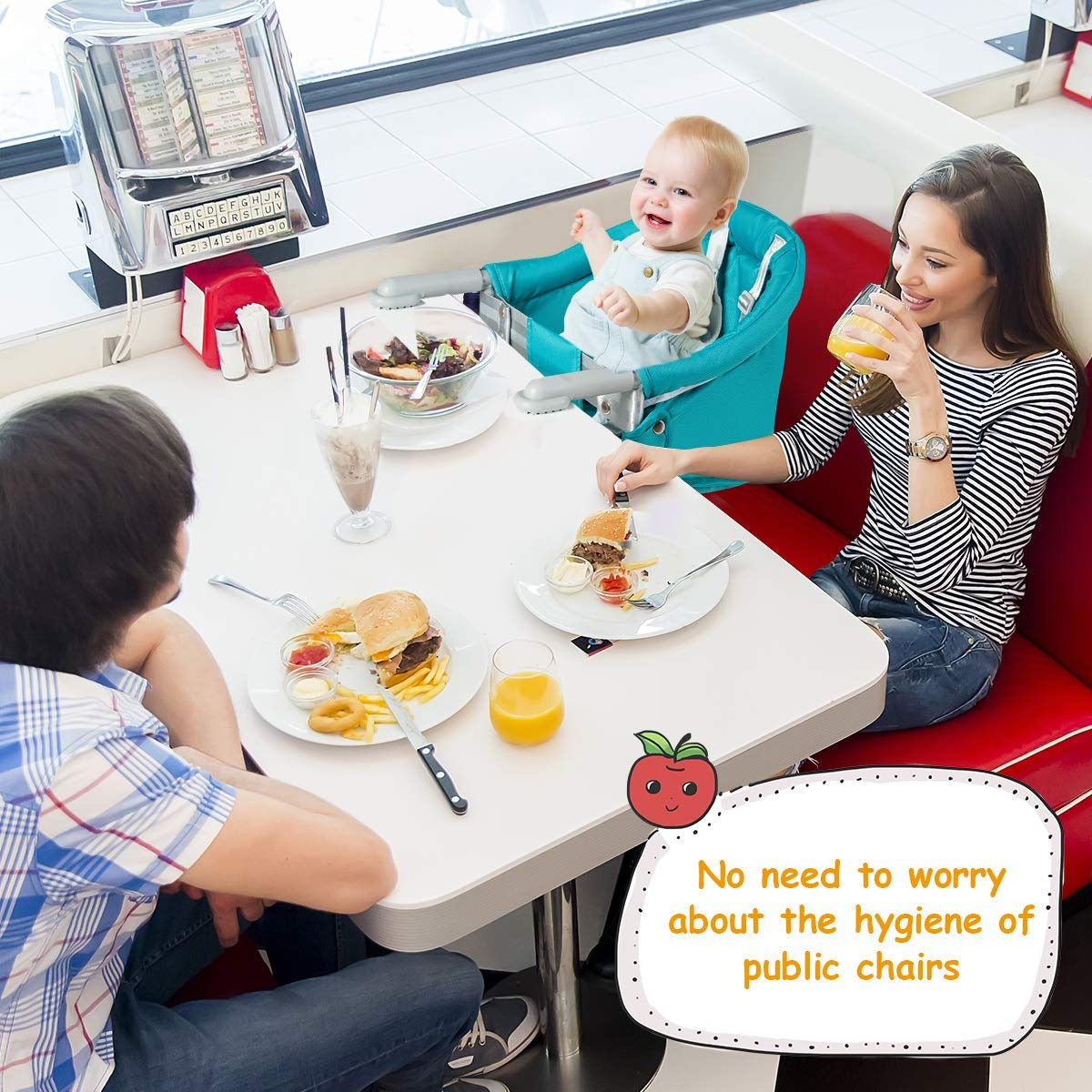 Portable Feeding Seat Baby Fast Table Chair