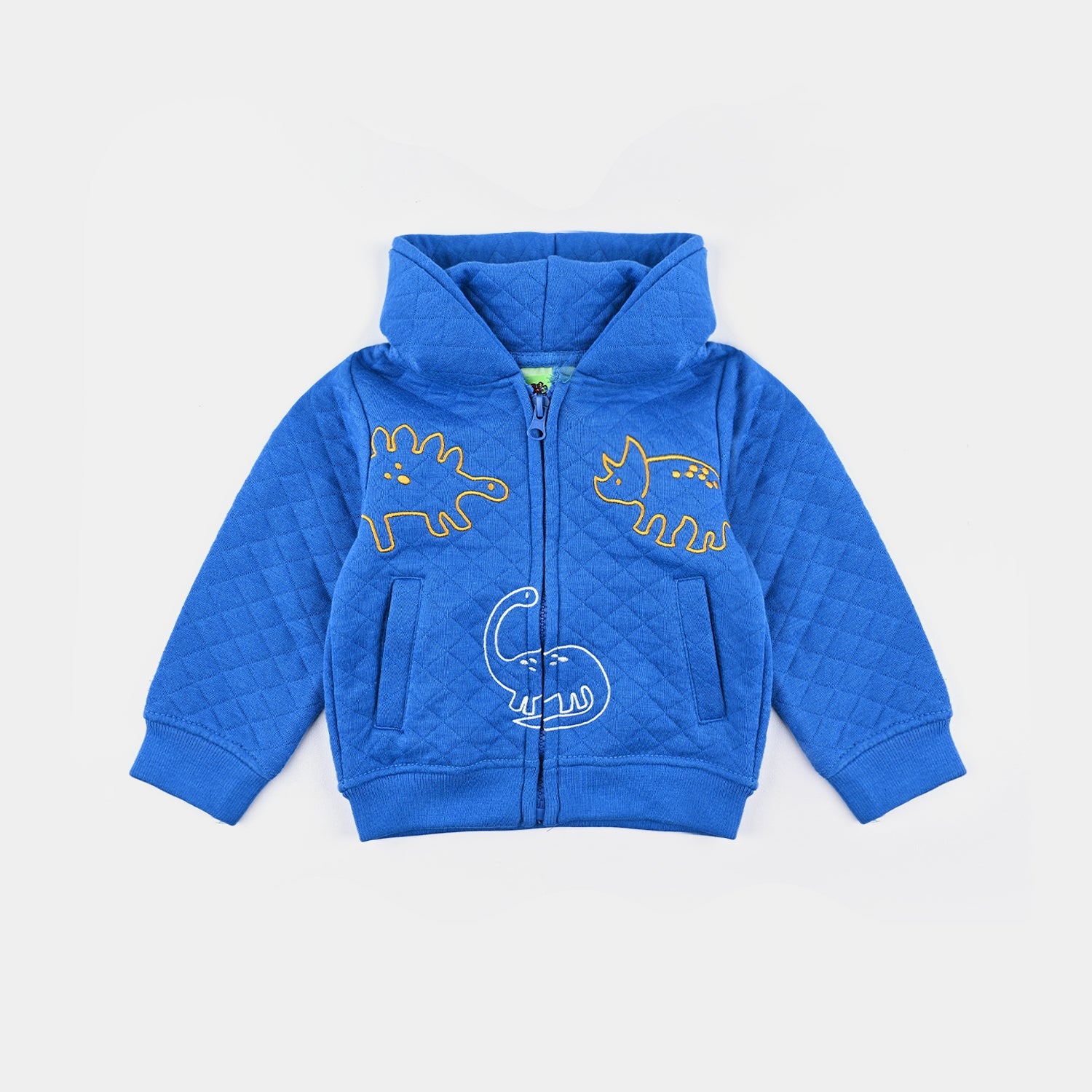 Infant Boys Quilted Knitted Suit Dino