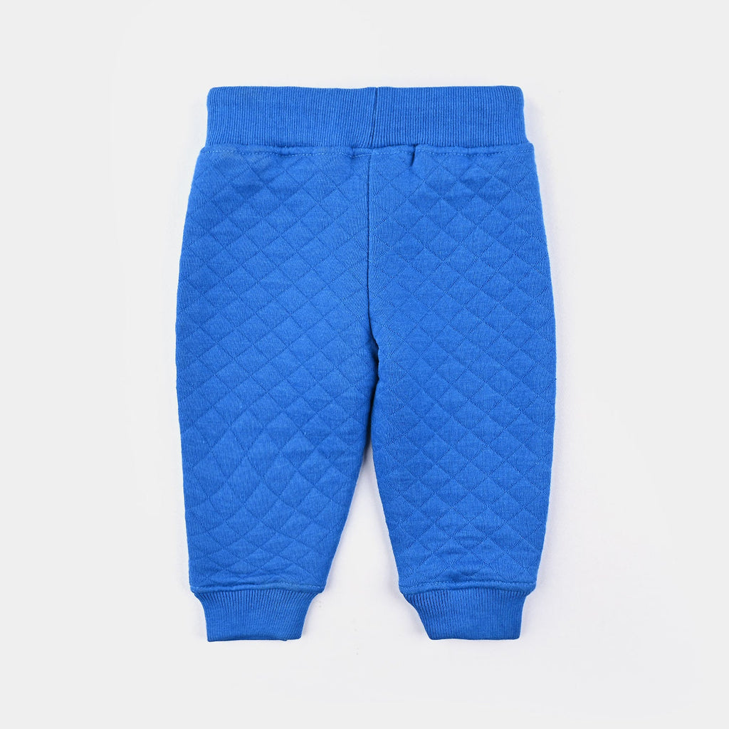 Infant Boys Quilted Knitted Suit Dino