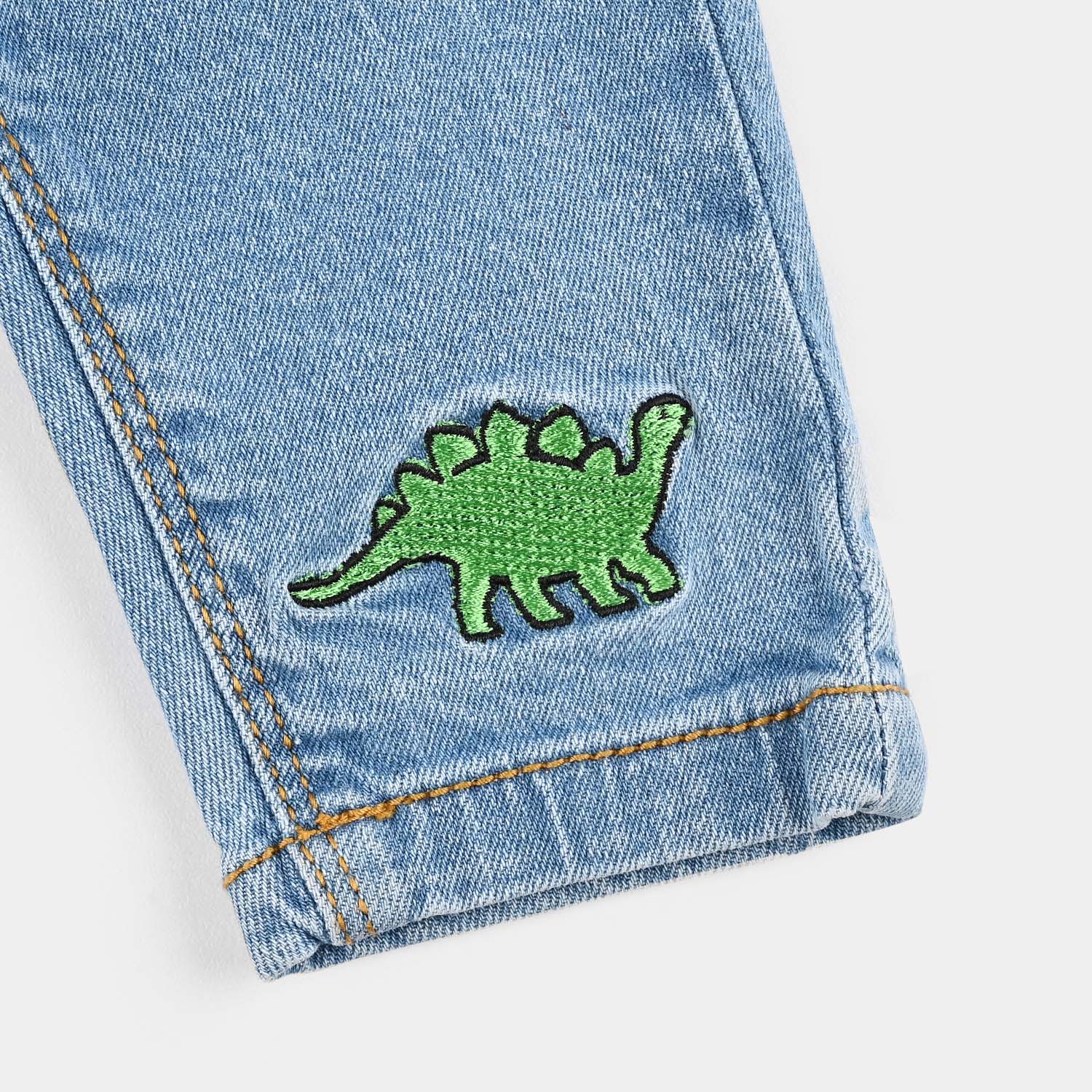 Infant Boys Denim rigid Pant Roar-LT.Blue