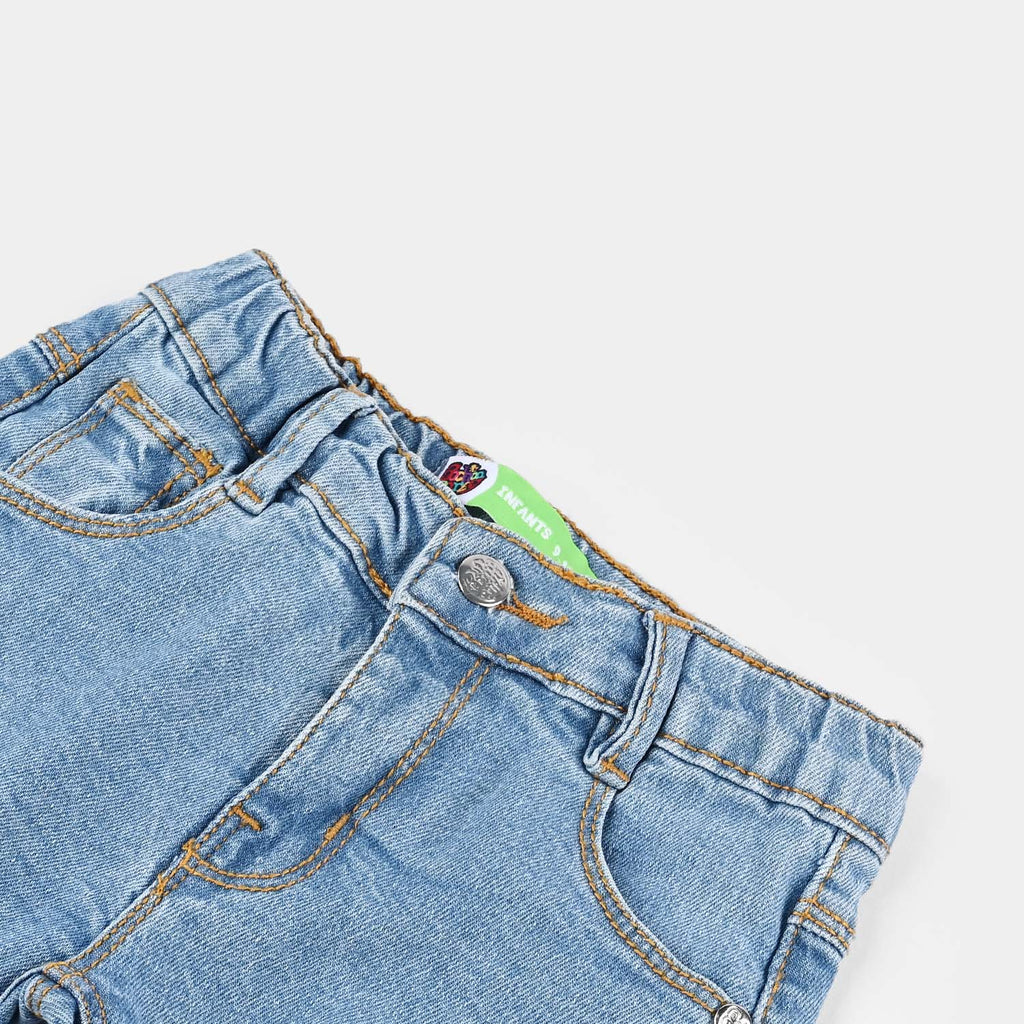 Infant Boys Denim rigid Pant Roar-LT.Blue