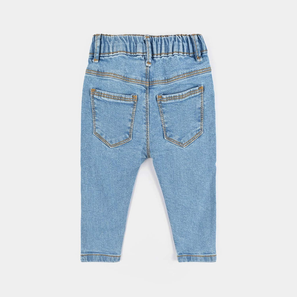 Infant Boys Denim rigid Pant Roar-LT.Blue