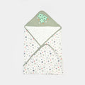 BABY WRAPPING SHEET | GREEN STAR H053