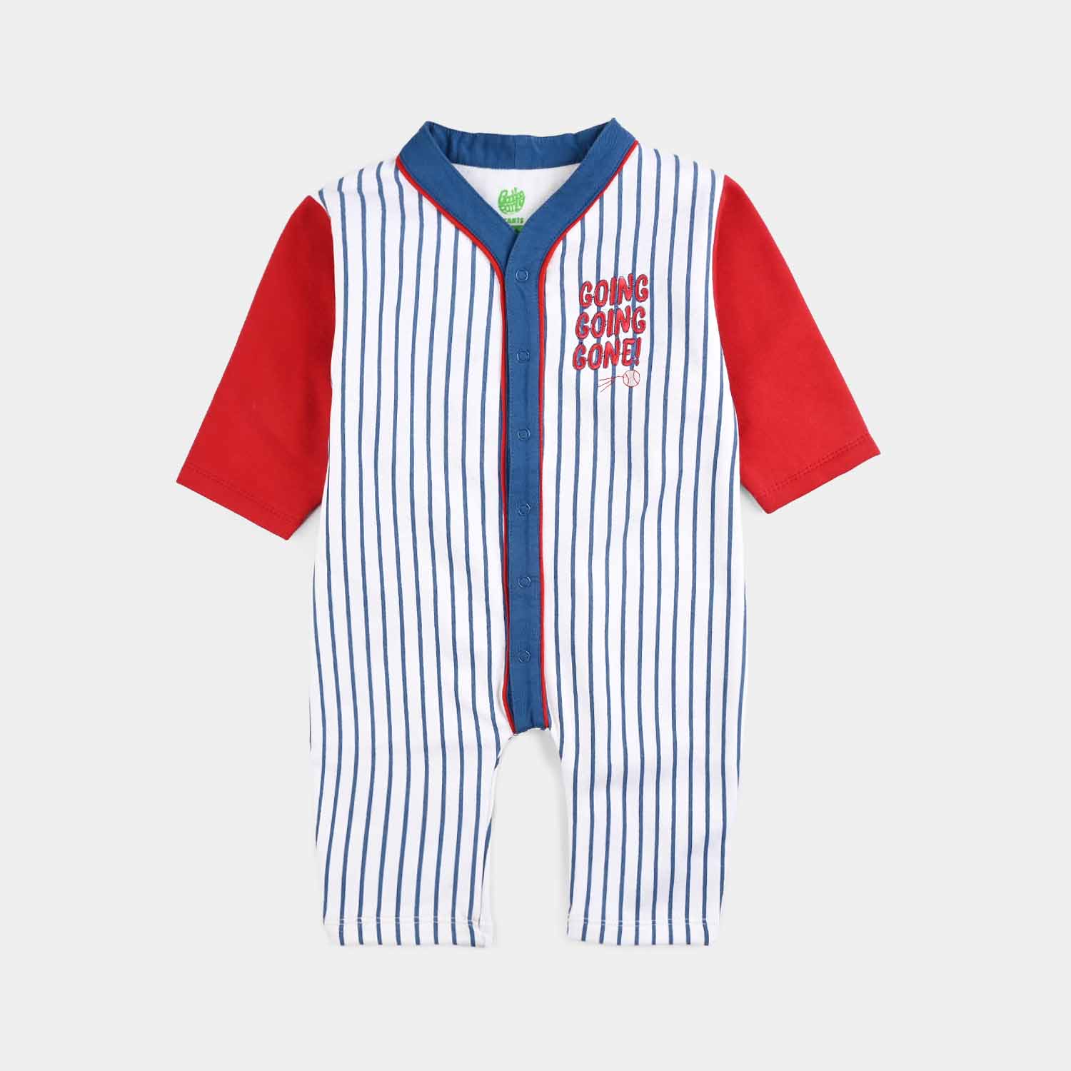 Infant Boys Fleece Romper GOING-36-White